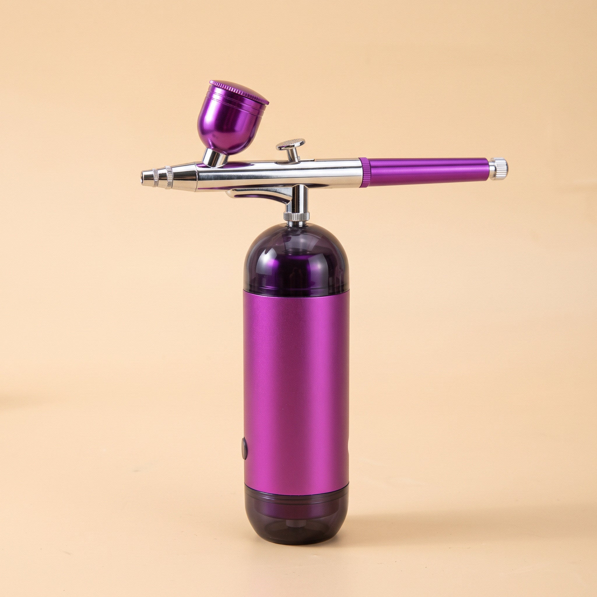 Purple Assembly On A Cream Surface